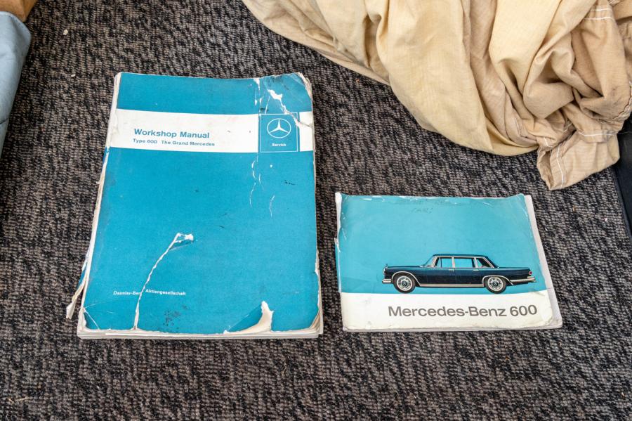 Сервисные книги Mercedes-Benz 600 (W100) 1968 года  (NA) (фото 133 из 149)